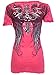Archaic AFFLICTION Womens T-Shirt FLY HIGH Wings Tattoo Biker Sinful
