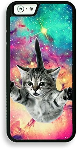 Flying Cat Girls Teens IPhone 6 / iPhone 6 Plus Case Rubber -Silicone Case Protective iPhone 6 Plus 5.5