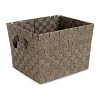 Whitmor  6581-1981-JAVA  Large Woven Strap Tote, Java