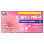 Rite Aid Allergy Relief Capsules 25 mg 100 Ct.