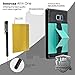 Samsung Galaxy Note 7 / N930 Case, INNOVAA Elastic Armor Card with Kickstand Case W/ Free Screen Protector & Touch Screen Stylus Pen - Black