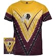 Washington Redskins - Logo V-Dye Tie Dye T-Shirt