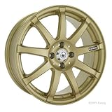 18x8 Konig Rizen (Gold) Wheels Rims 5x114.3 (RI88514407) by Konig