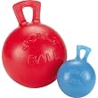 Jolly Pet 10-Inch Tug-n-Toss, Red Jolly Pet 10-Inch Tug-n-Toss, Red