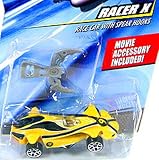 Speed Racer 1:64 Die Cast Hot Wheels Car Racer X Race Car with Spear Hooks