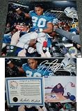 Barry Sanders Detroit Lions - Carried Off The Field - 8x10 Autographed Photograph