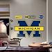Michigan Wolverines Blue Logo Wall Decal