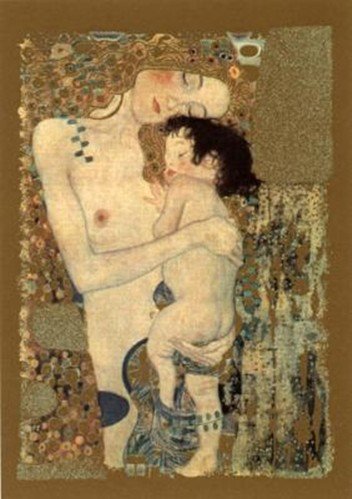 Three Ages Of Woman PREMIUM GRADE Rolled CANVAS Art Print Gustav Klimt 28x39