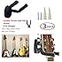 TopStage&reg; Set of 3 Guitar Hangers Hook Holder Wall Mount Display - w/Mounting Hardware