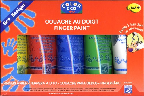 Childrens Toyshop  Toys : Finger Paints Set