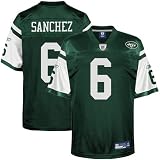 Mark Sanchez Jersey: Reebok Green Replica #6 New York Jets Jersey