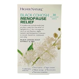 Higher Nature Black Cohosh Menopause Relief 30 tablets