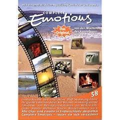 COMPLETE EMOTIONS  - 58 Filme - Ihr Fernseher wird zum Aquarium, Kaminfeuer und viel mehr