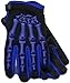 Typhoon Helmets Youth Gloves Motocross Off Road ATV UTV Blue Small