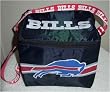 BUFFALO BILLS Insulated LUNCH BAG / BOX Cooler with Nylon Carrying Strap & Zipper