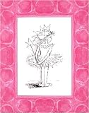 Ballerina Princess by Patricia Maccarthy. PLAQUE MOUNTED. 11.00 inches width by 14.00 inches height. Highest Quality Art Poster Print