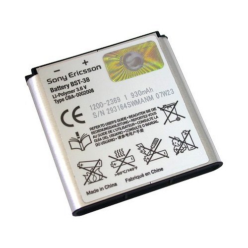 Sony Ericsson Original li-Poly Battery for Sony Ericsson C510, C902, C905a, K850i, W580i, W760a, W995a, T303