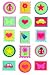 Martha Stewart Crafts Stickers, Bright Stamp
