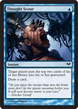 Magic: the Gathering - Thought Scour (52) - Dark Ascension On Sale