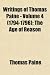 Writings of Thomas Paine - Volume 4 (1794-1796); The Age of Reason