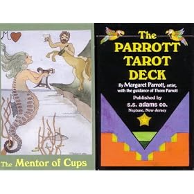 Parrott Tarot Deck - based on the Rider-Waite Deck