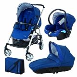 Bebeconfort - 19823870 - Poussette Trio Streety - Deep Blue - Collection 2011