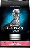 Purina Pro Plan Dry Dog Food, Focus, Adult Sensitive Skin & Stomach Formula, 6-Pound Bag, Pack of 1
