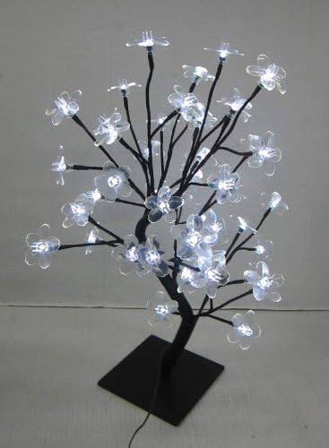48-pieces White LED Lights Daisy Blossom Tree (19.5 inch)