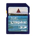 Lifetime Warranty High Speed Kingston Secure Digital (SD) Memory Card - 2GB (SD/2GB) For Nintendo Wii Game Console System
