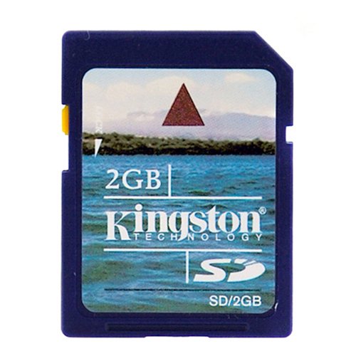 Lifetime Warranty High Speed Kingston Secure Digital (SD) Memory Card - 2GB (SD/2GB) Plus free Generic USB 2.0 Black Memory Card Reader For Fujifilm Finepix F40fd 8.3MP Digital Camera