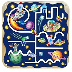 Anatex Outer Space Pathfinder Wall Panel by 
