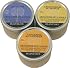 Aromatherapy Candles- Lavender, Lemongrass & Orange, Tangerine & Lavender- made with 100% pure essential oils - 72 hr. total burn time