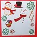 Christmas Refrigerator Magnet Decoration Set (Snowman)