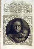 1853 Christmas Picture Raffaelle Mother-Child Portrait