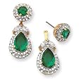 Emerald Drop Earrings