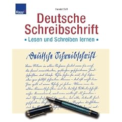 S��, Deutsche Schreibschrift (�B): Lesen und Schreiben lernen