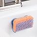 InterDesign Blumz Kitchen Sink Suction Holder for Sponges, Scrubbers, Soap - Blue