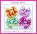 Kids Craft,easter Butterfly Kit,big Girl How to Make Hair Bow,Assembly Instructions,for Age 10 & Up. Childrens Ribbon,supplies. Great Gift Idea!