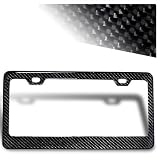 Carbon Fiber License Plate Frame (US Standard Size License) by NRG Innovations