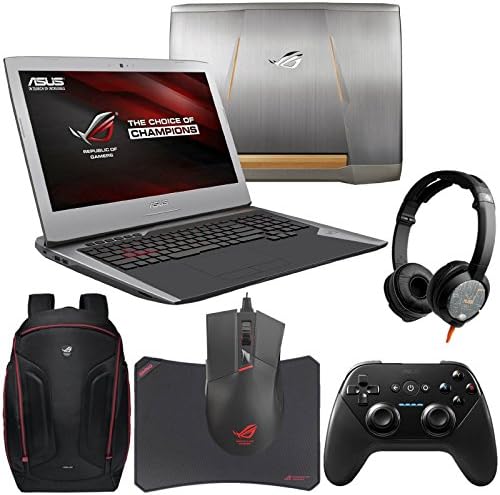 ASUS ROG G752VT-DH72 (i7-6700HQ, 64GB RAM, 512GB NVMe SSD + 1TB HDD, NVIDIA GTX 970M 3GB, 17.3" IPS Full HD, Windows 10) Gaming Notebook