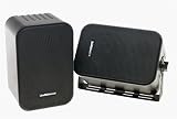 AudioSource LS100 Four-inch Full Range Indoor/Outdoor Speakers (Pair)