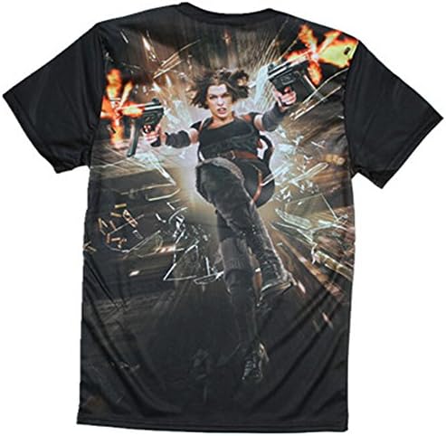 Jackyeah Men's Tee Resident Evil Fashion T-shirt (XXXL, Tfb0023)