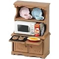 シルバニアファミリー 家具 食器棚・オーブンレンジセット カ-413