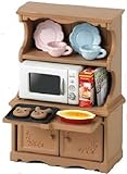 Epoch Sylvanian Families Sylvanian Family Doll "Kitchen Cabinet & Microwave Set Ka-413"