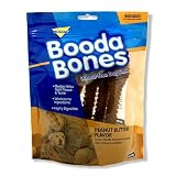 Booda Bone Dog Treats, Biggest Booda, 5-Pack, Peanut Butter