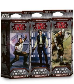 51I8eLvl8wL Star Wars CMG Miniatures Game Masters of the Force Booster Pack