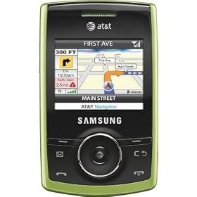 Samsung Propel a767 Phone, Green (AT&T)