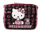 Hello Kitty Tulip Black Messenger Bag