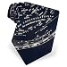 The Constellations Tie by Museum Artifacts - Navy blue Silk
