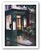 Bookshop By Lamplight by George Botich 12"x16" Art Print Poster